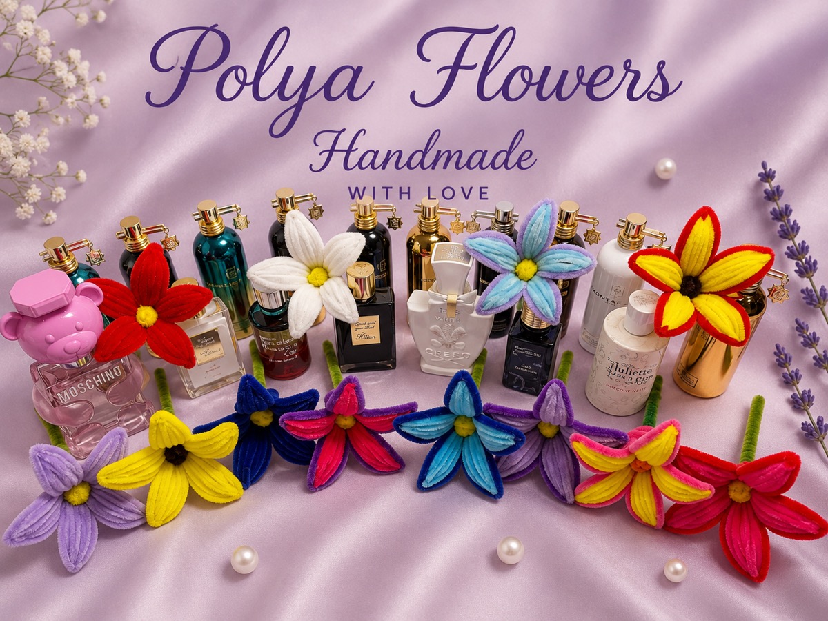Лілії Polya Flowers з ароматами парфумів